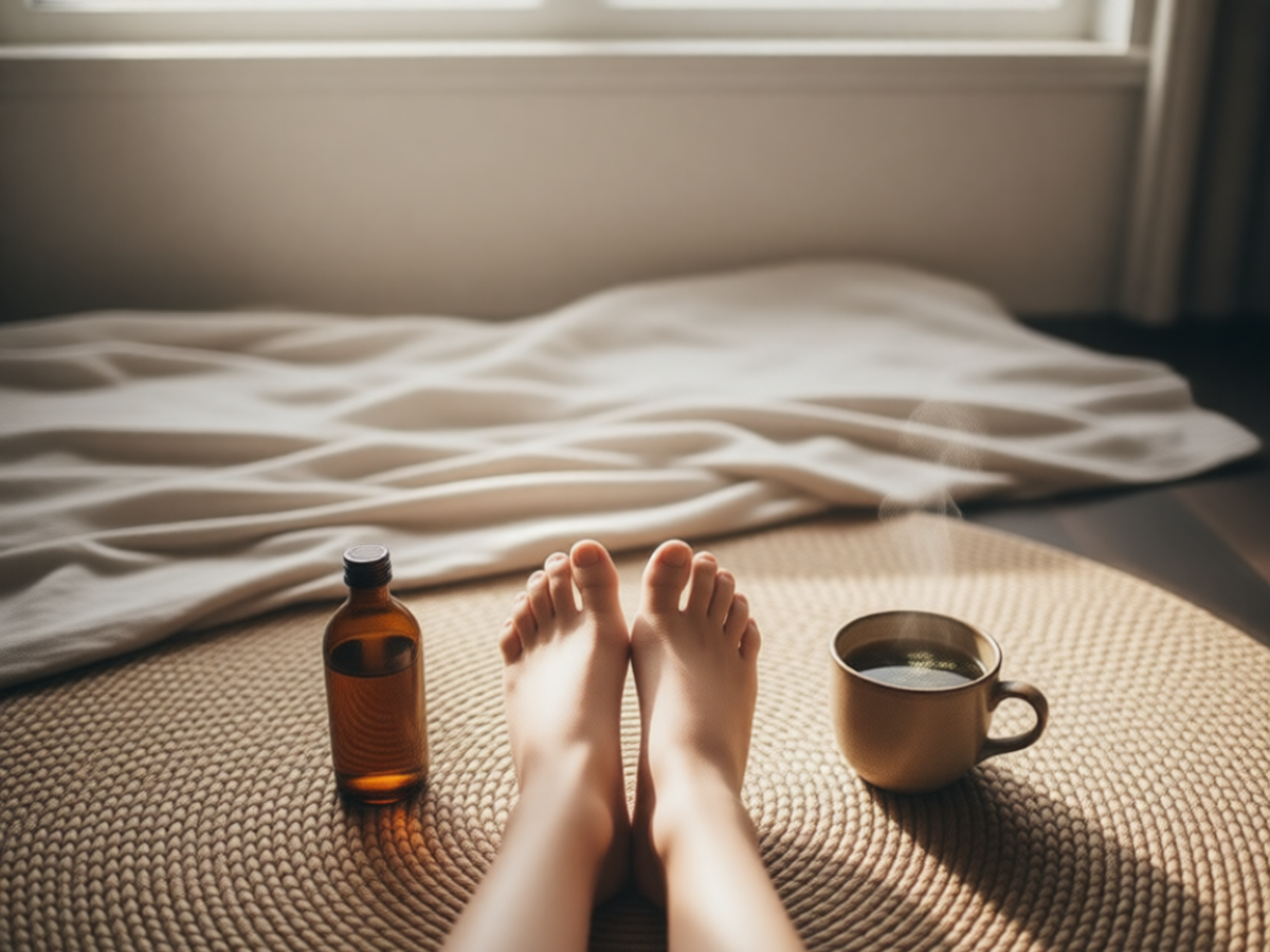 Óleo de Mamona/Rícino  nos Pés à Noite: Um Ritual Ancestral para o Corpo e a Alma